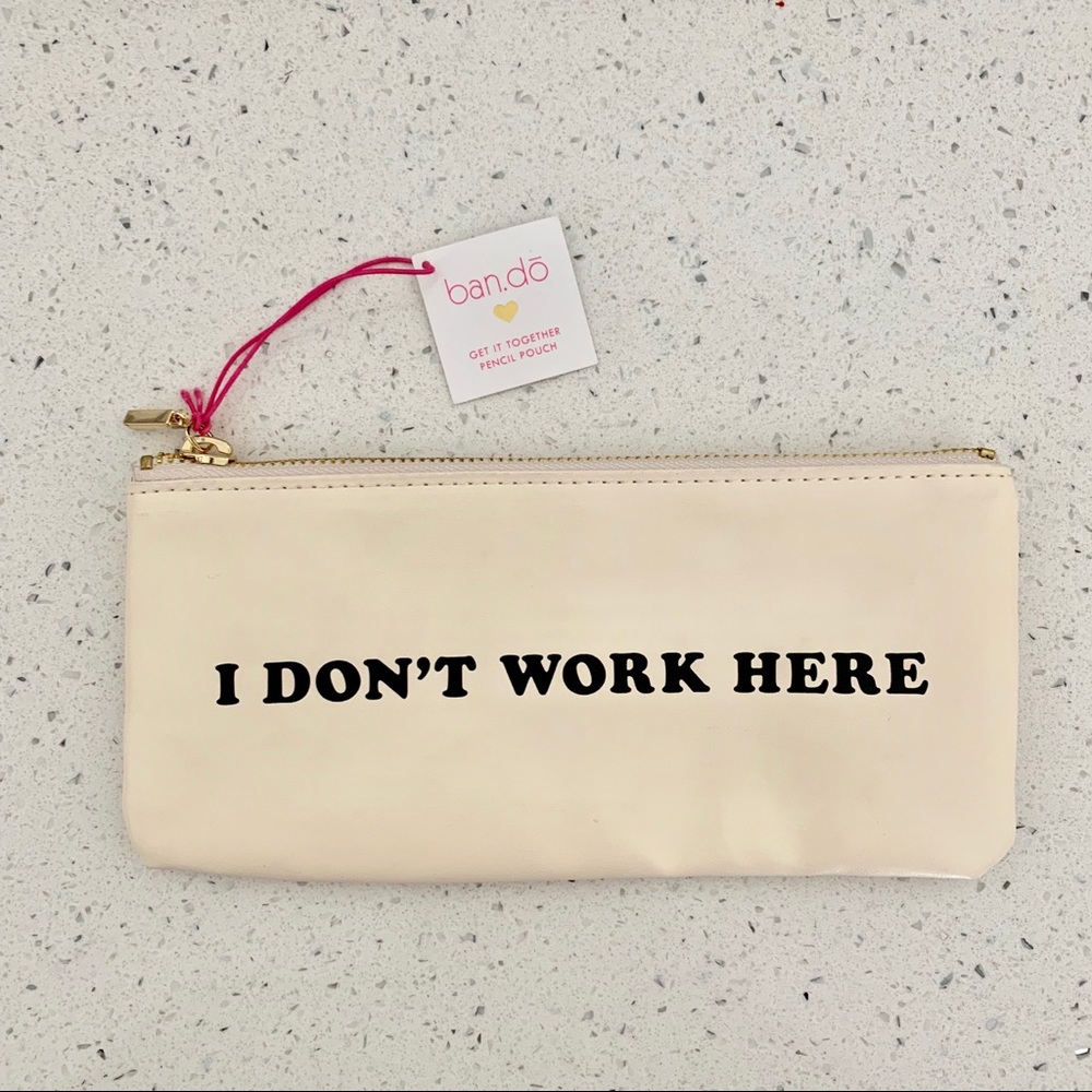 ban.do Pencil or Make-Up Pouch Bag